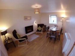 Dining room at Machair Cottage