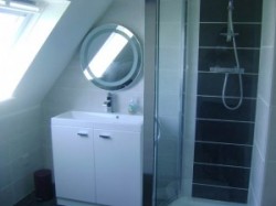 Bathroom at Machair Cottage, Heanish, Tiree