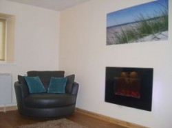 Lounge at Machair Cottage, Heanish, new suite