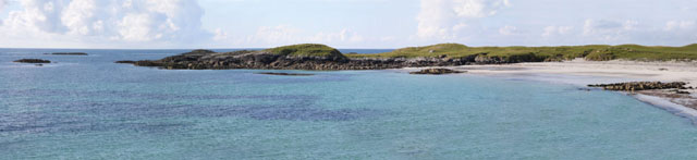 View across Heanish Beach looking West